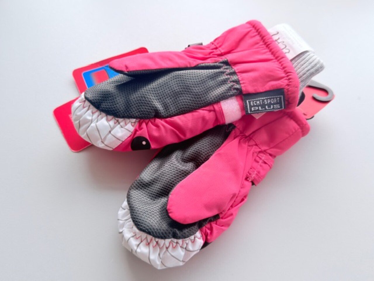 Žieminės pirštinės koralinės ,,Ryklys" 1