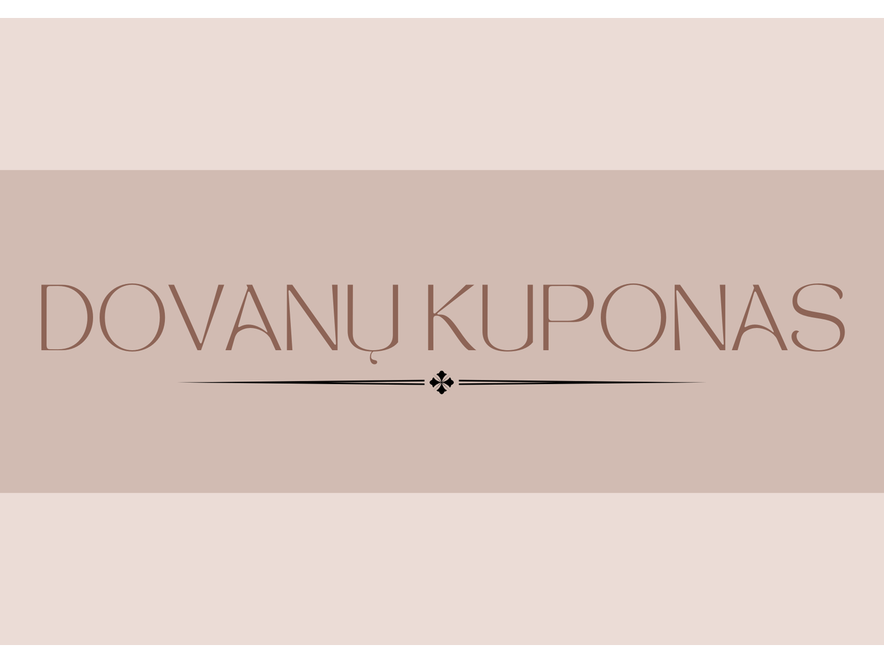 Dovanų kuponas