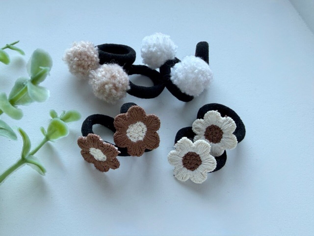 Mini gumelių rinkinys ,, Balta gėlytė”