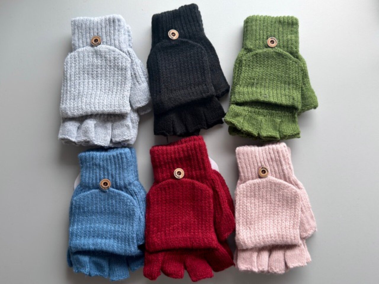 Vaikiškos pirštinės ,,Atviri pirštai"