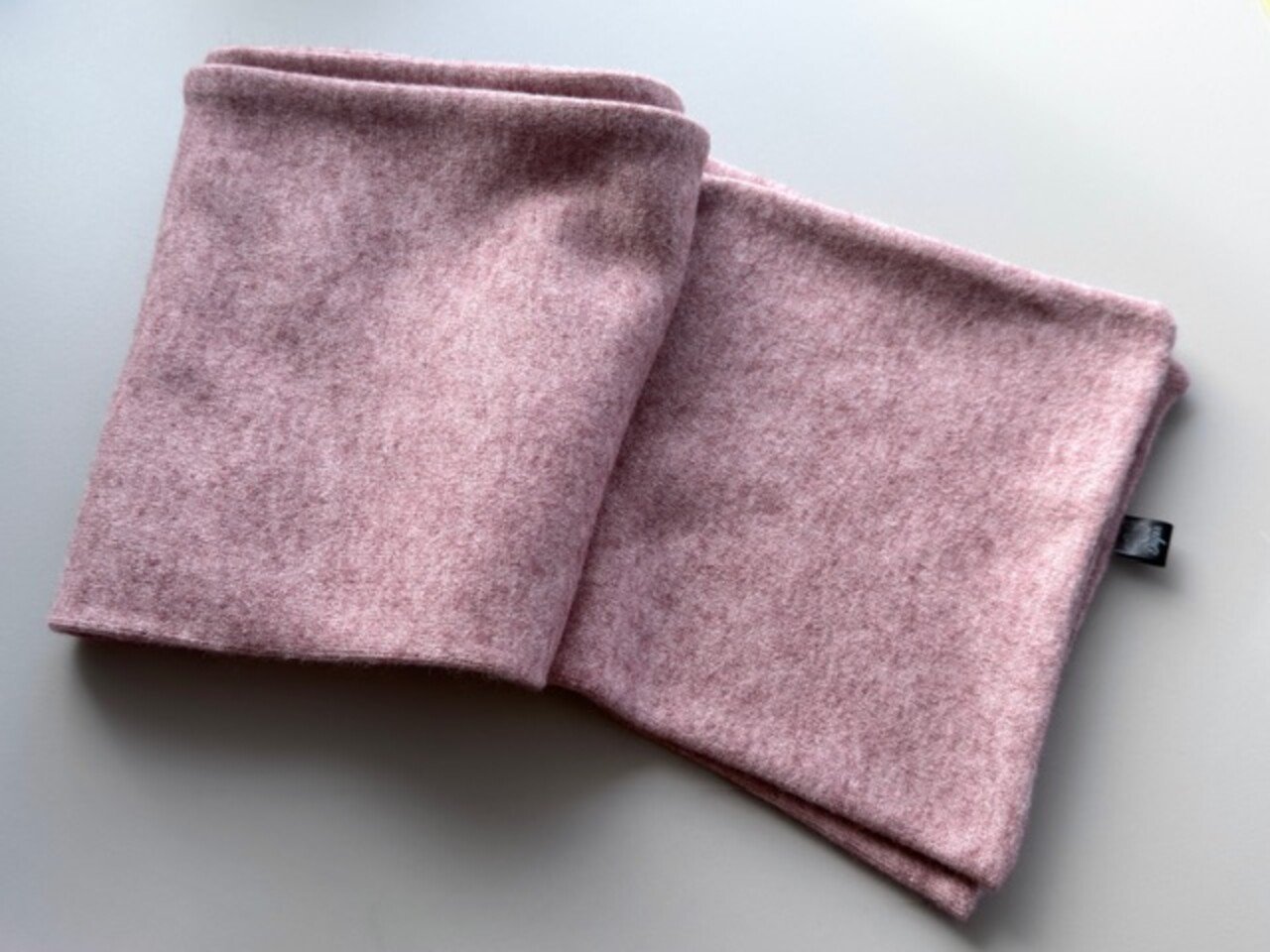 Šalikas  melanžo rožinis 1