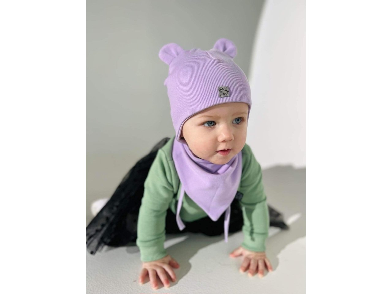 Kepurė su raišteliais ,,Lilac" 2