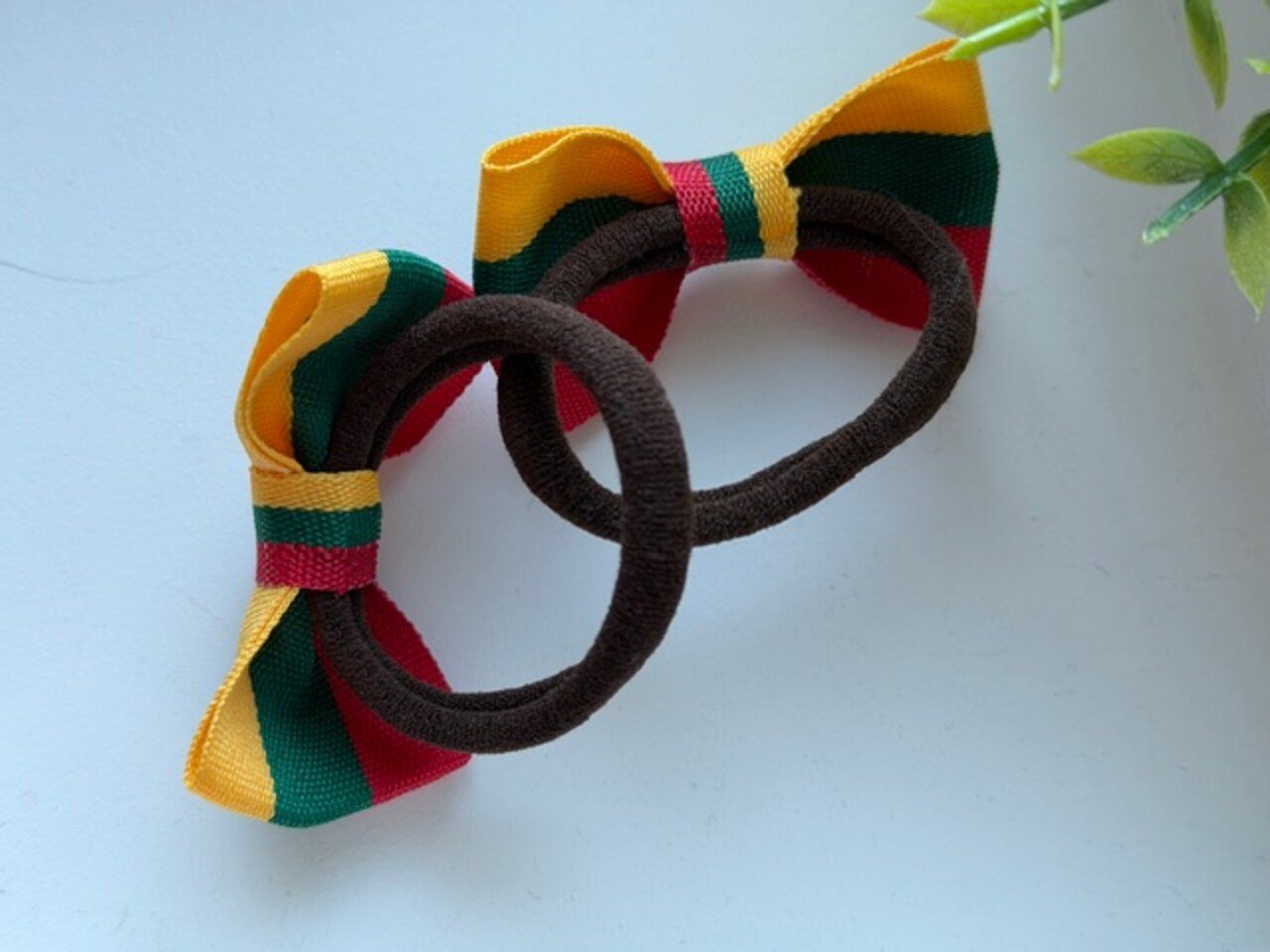 Plaukų gumelės ,,Trispalvė" 2