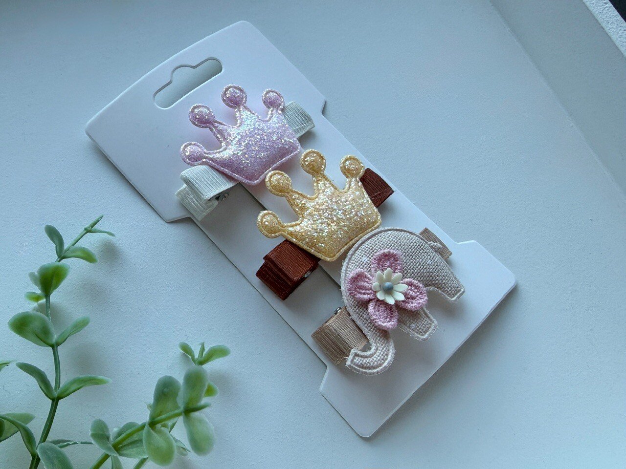 Segtukai 3 vnt. ,,Rudas drambliukas"