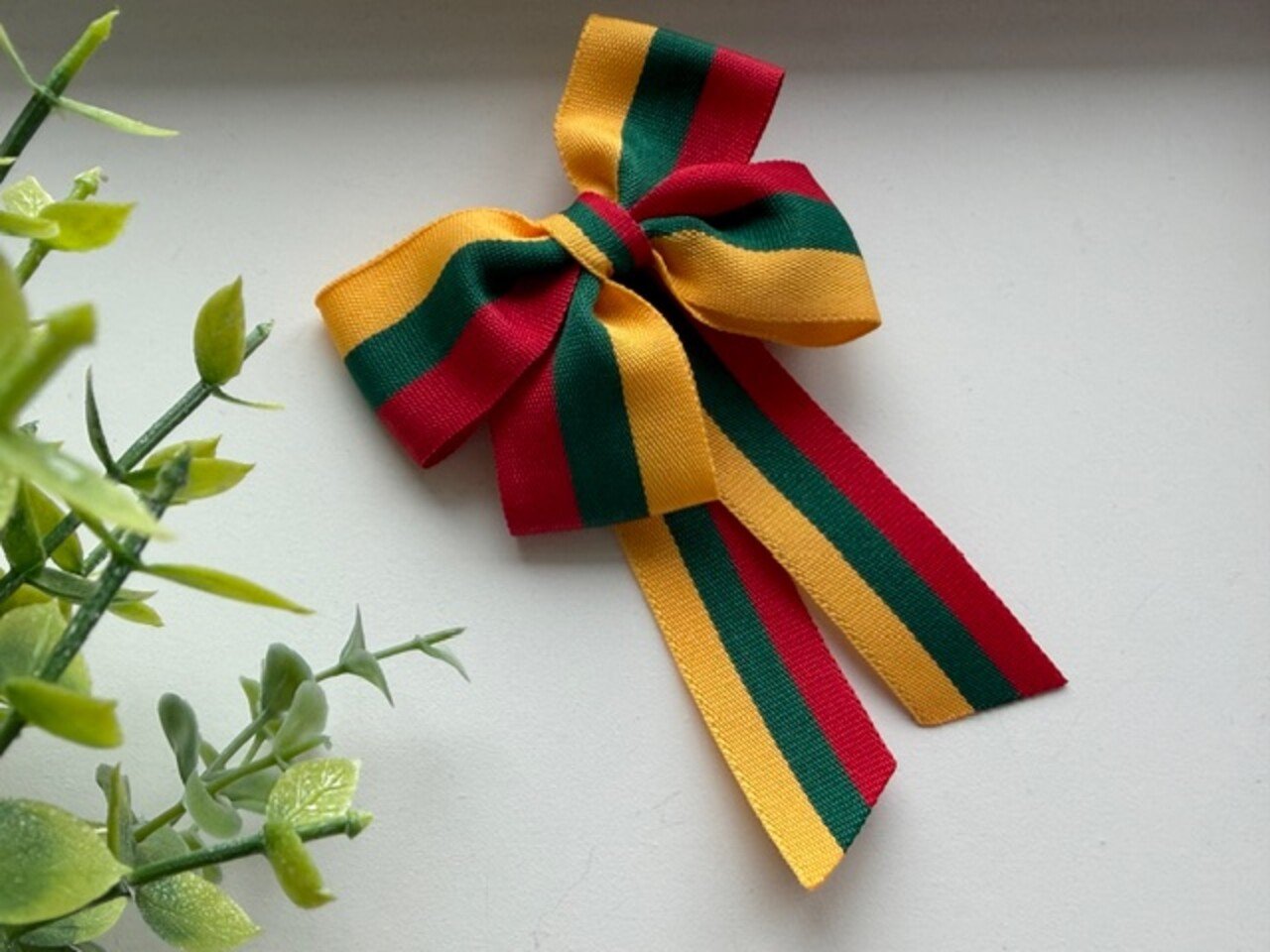 Plaukų sagė ,,Trispalvė”