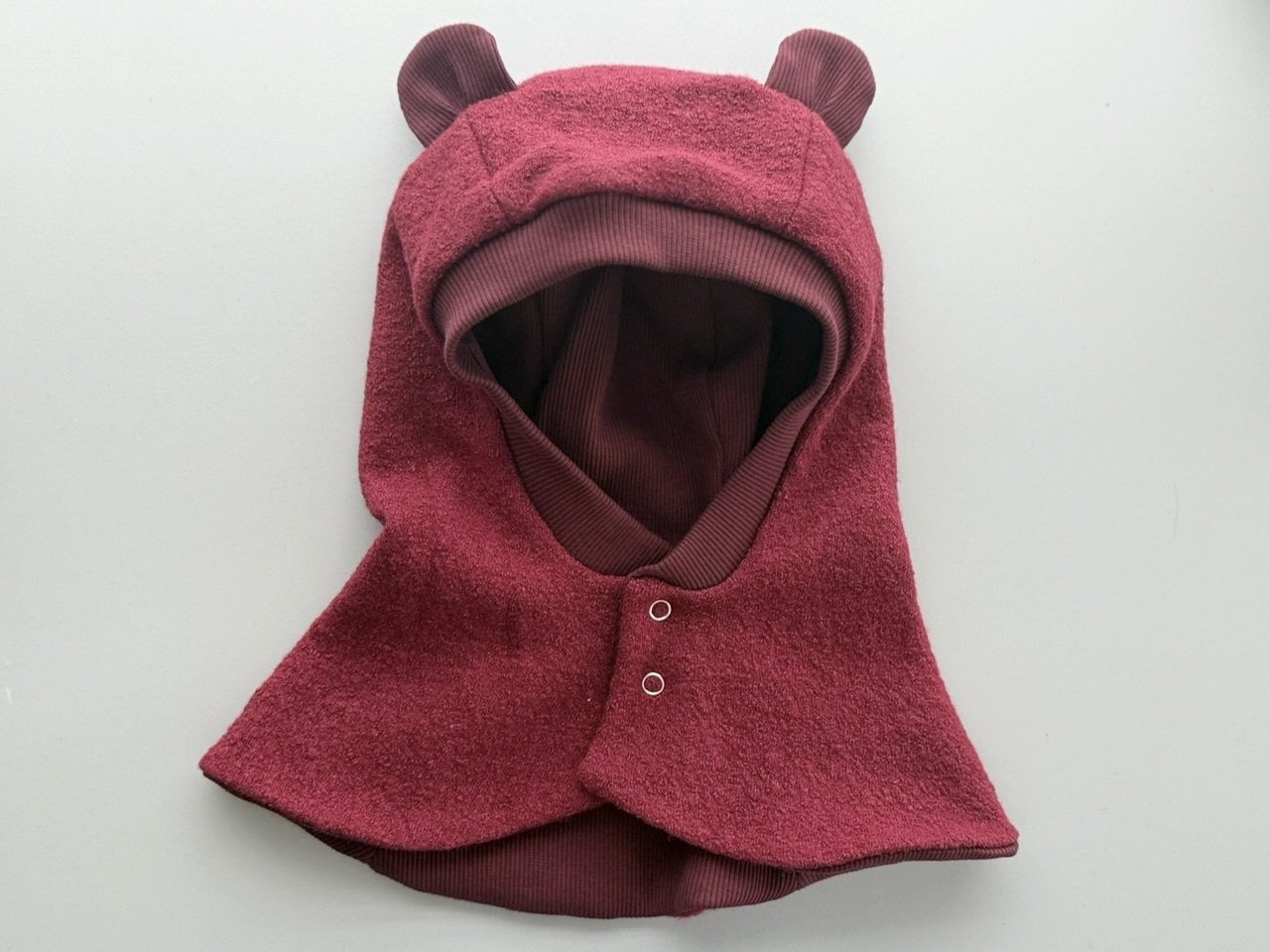 Žieminis vilnos šalmukas ,,Bordo"