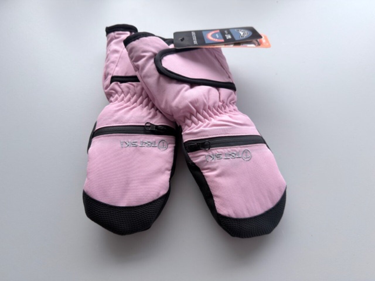 Neperšlampamos pirštinės pastelinės ,,Rožinė"