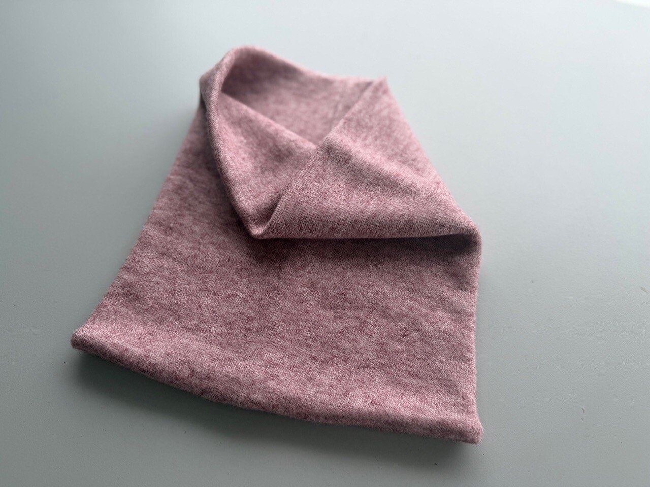 Žieminė kaklo mova ,,Melanžo rožinė” 1