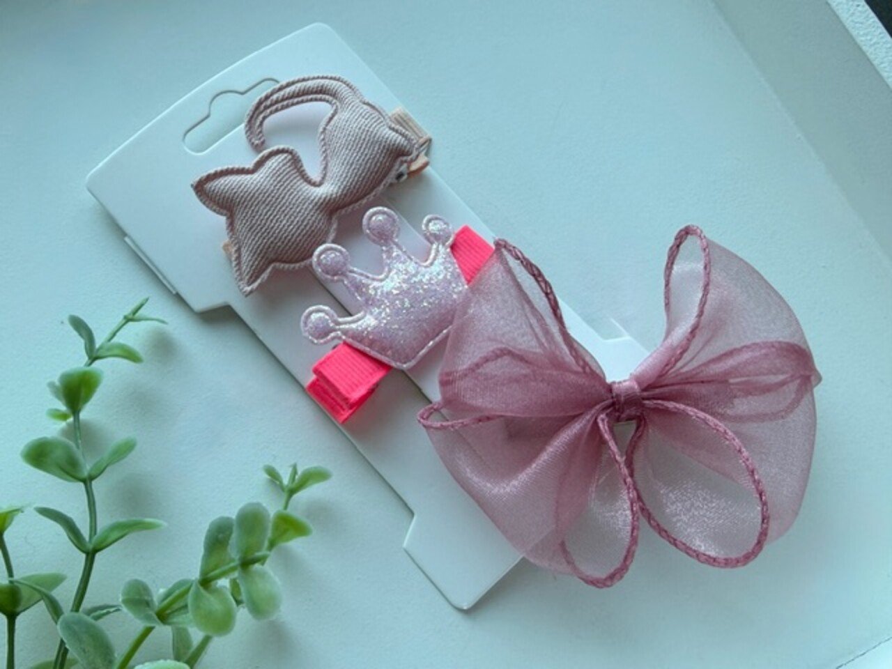 Segtukai 3 vnt. ,,Rožinis kaspinas"