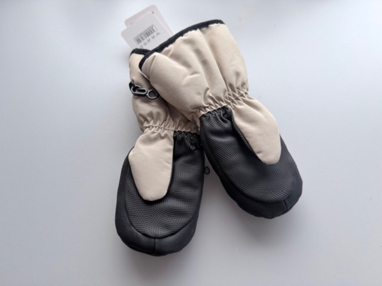 Neperšlampamos pirštinės pastelinės ,,Rusva" 1