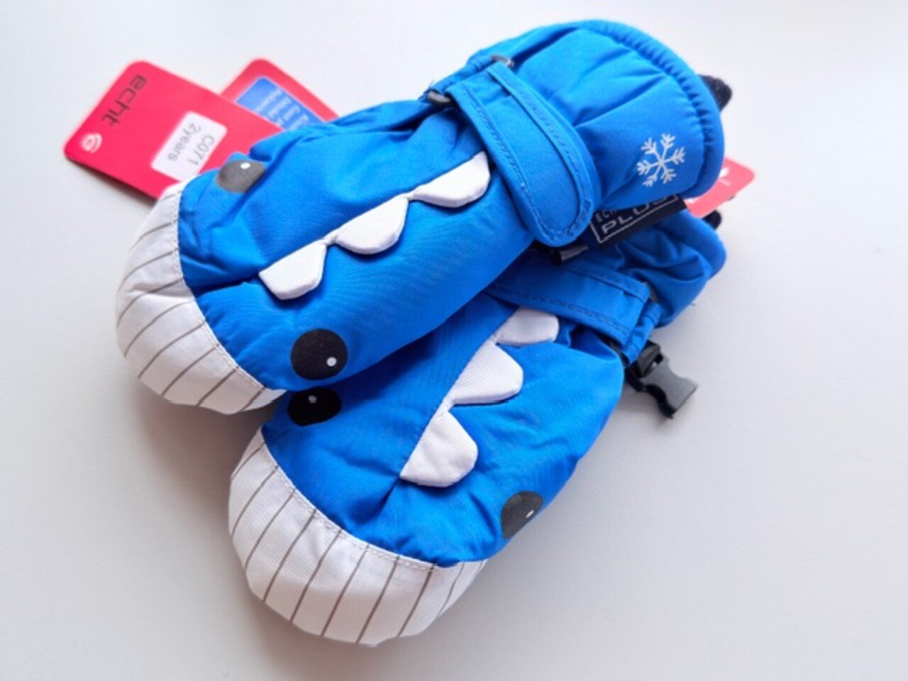 Žieminės pirštinės mėlynos ,,Ryklys"