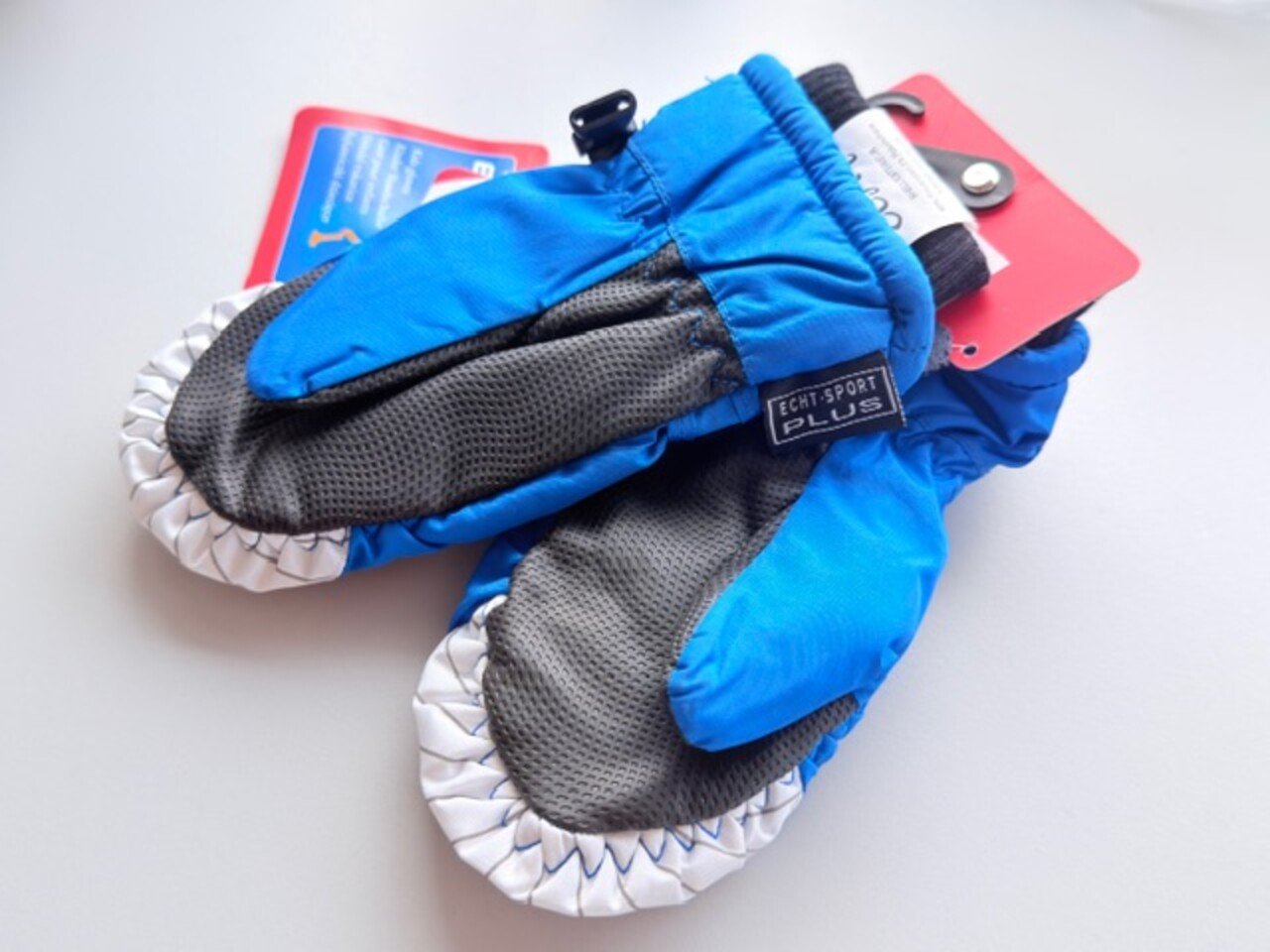 Žieminės pirštinės mėlynos ,,Ryklys" 1