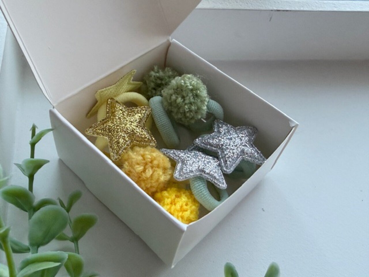 Mini gumelių rinkinys ,, Geltona žvaigždė” 1