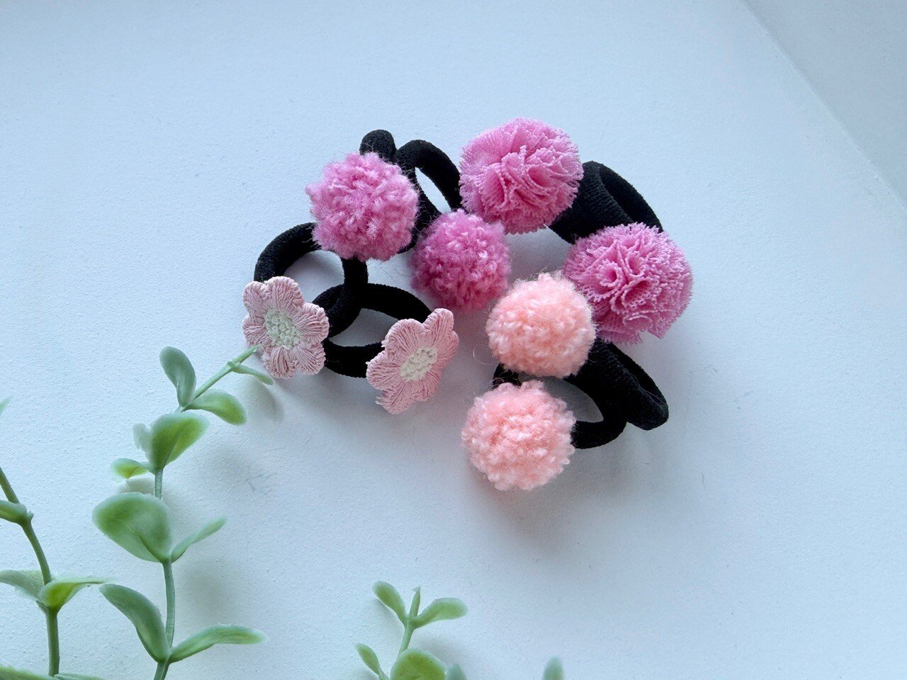 Mini gumelių rinkinys ,, Rožinė gėlytė”