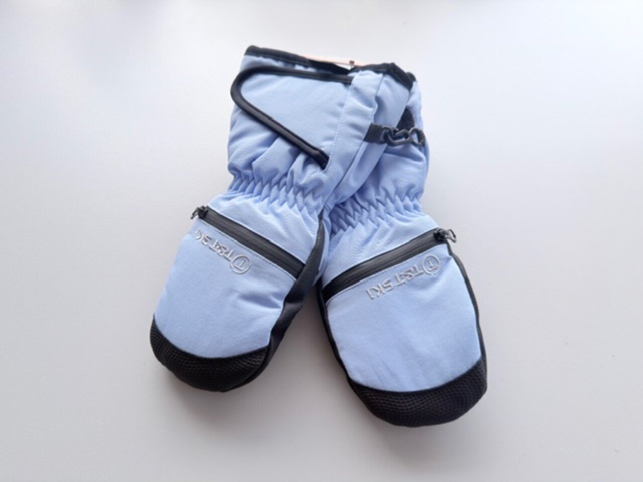 Neperšlampamos pirštinės pastelinės ,,Žydra"