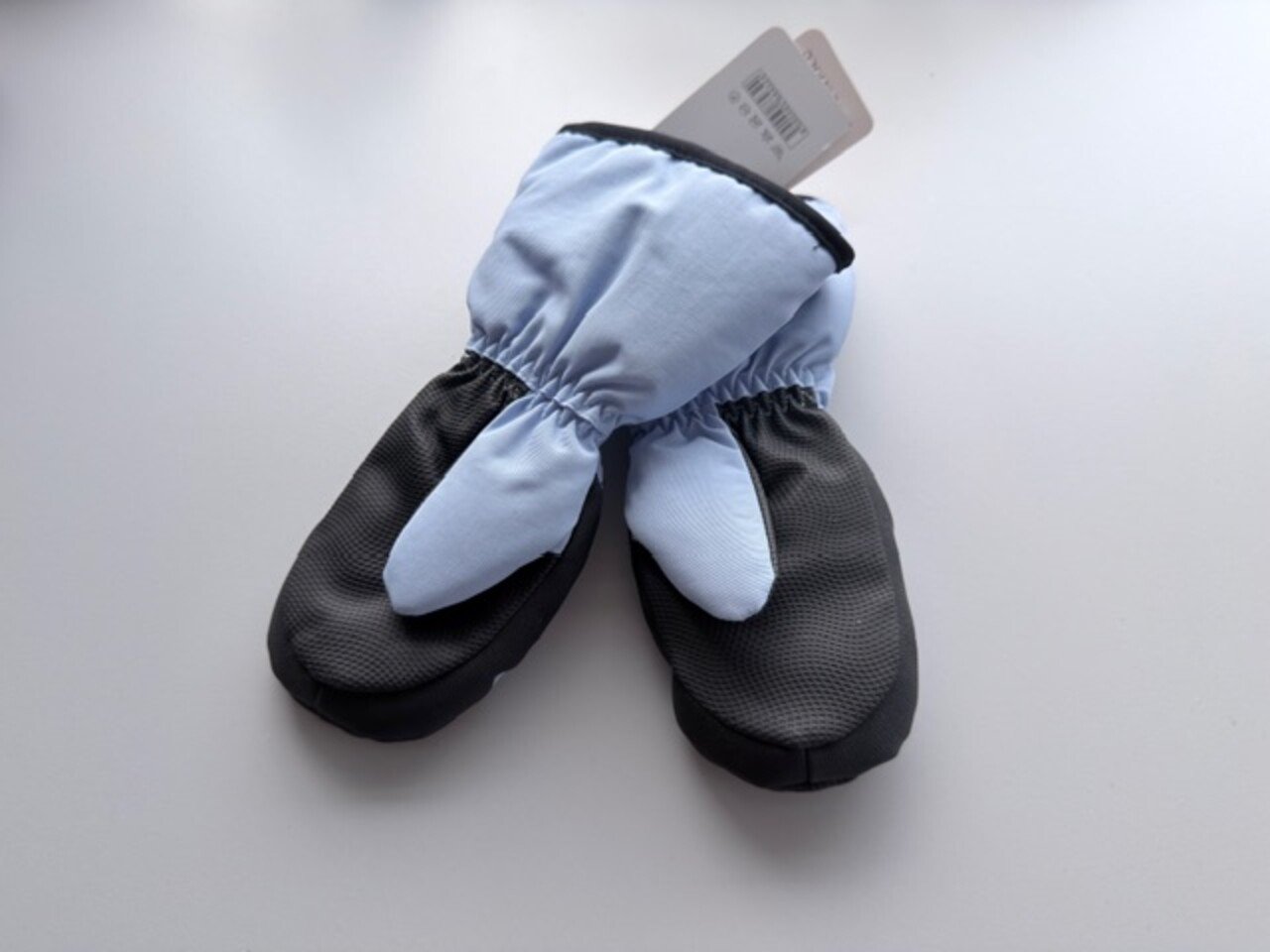 Neperšlampamos pirštinės pastelinės ,,Žydra" 1