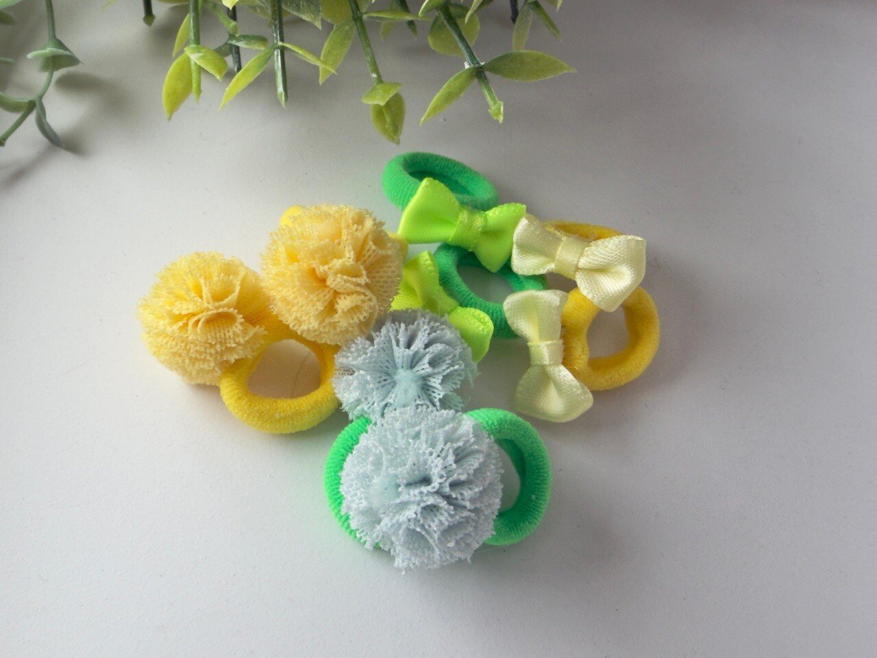 Mini gumelių rinkinys dėžutėje ,, Žalia”