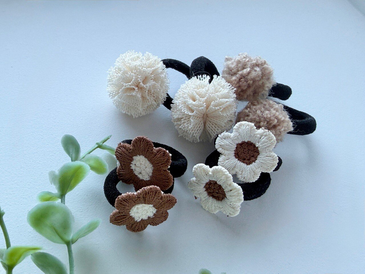 Mini gumelių rinkinys ,, Ruda gėlytė”