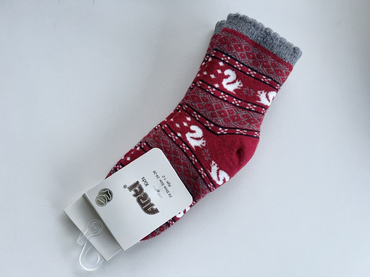 Kalėdinės kojinės raudonos